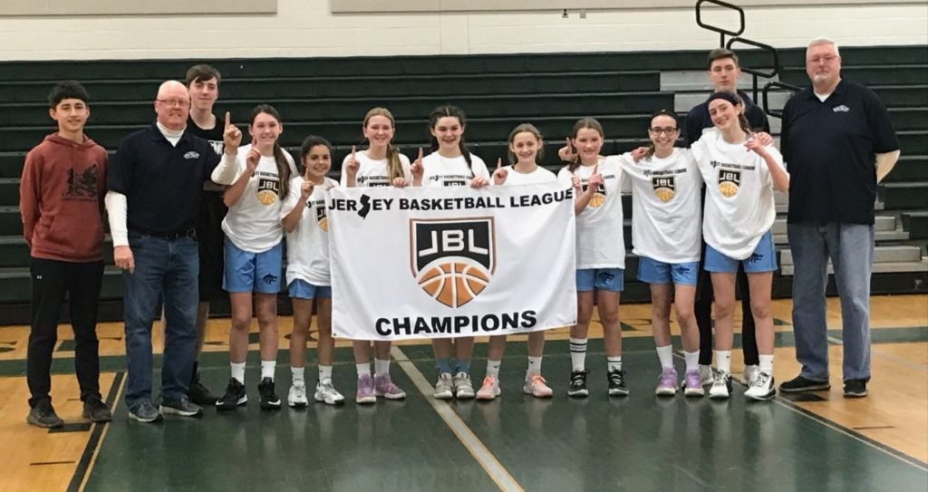 2022 7th Grade Girls Win the JBL Championship!